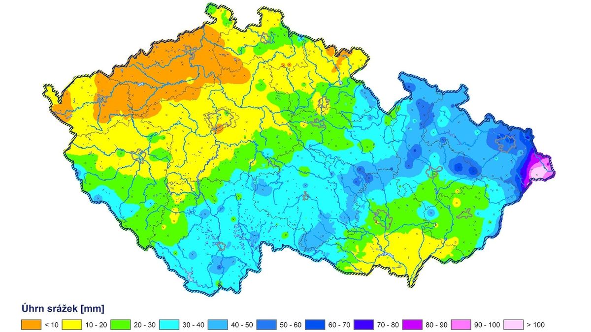 Některé oblasti ČR se vzdor srážkám dál potýkají s mimořádným suchem